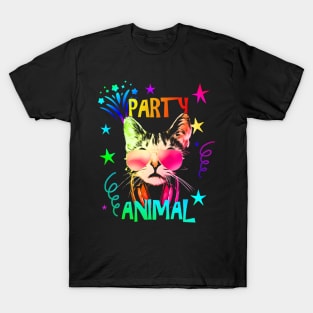 Cat Party Animal T-Shirt